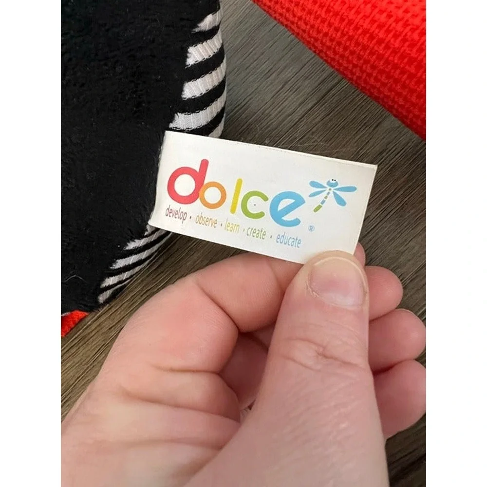 Dolce Primo Toucan Sensory Activity Plush Toy Teether Crinkle Squeak‎ 12